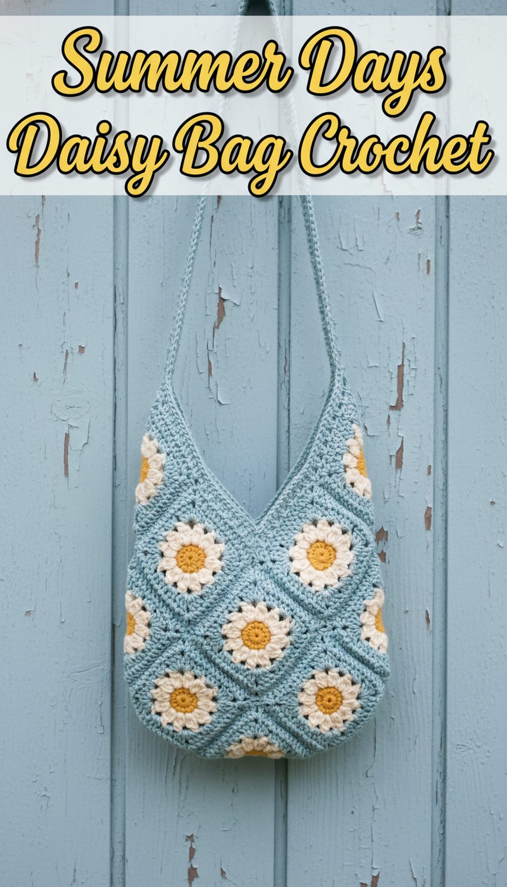 Summer Days Daisy Bag Crochet