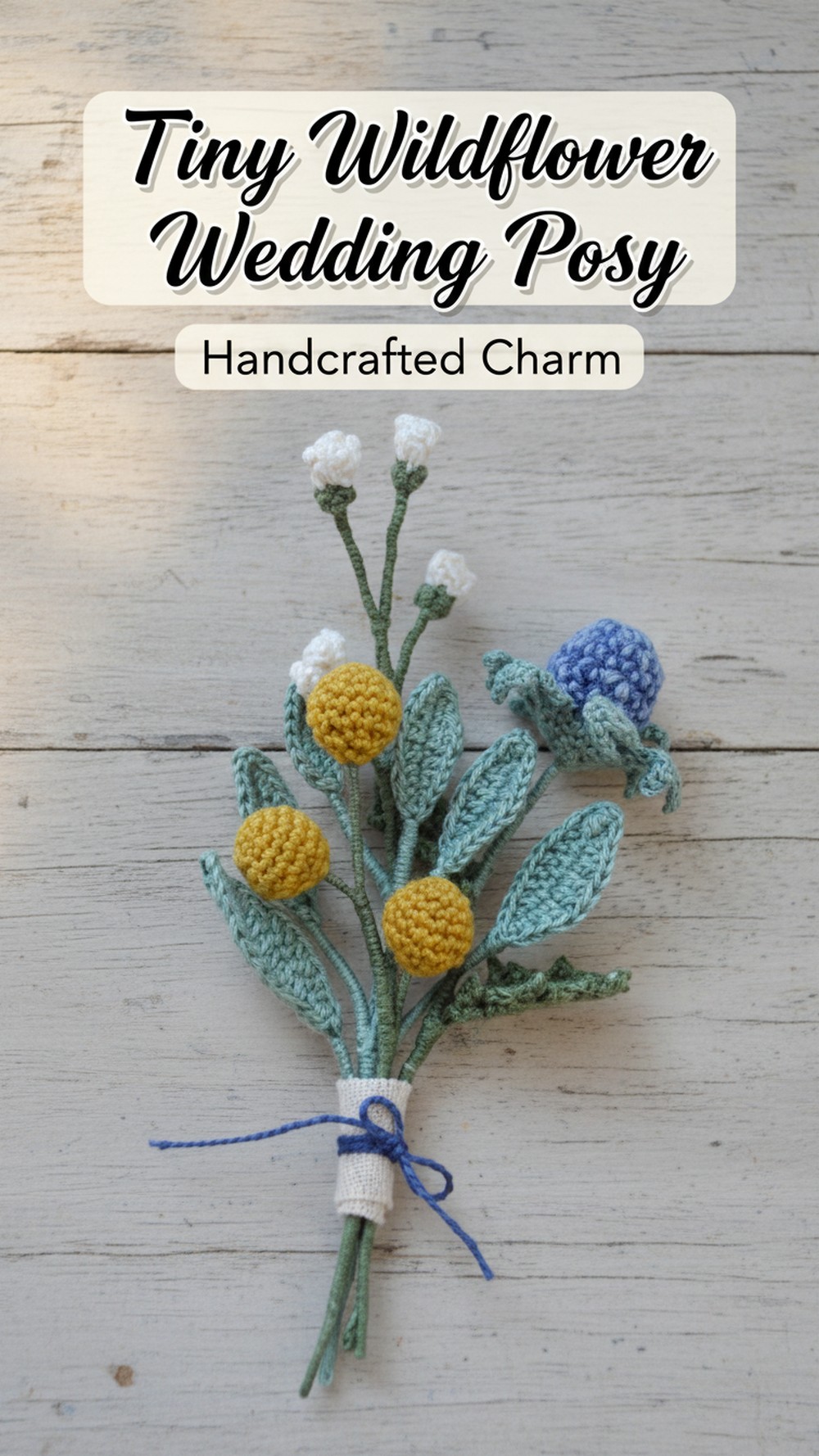 Tiny Wildflower Wedding Posy