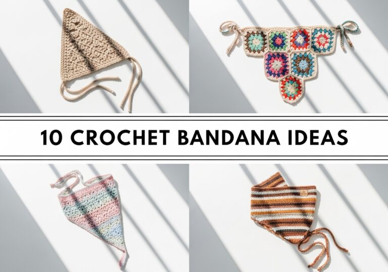 Crochet Bandana Ideas