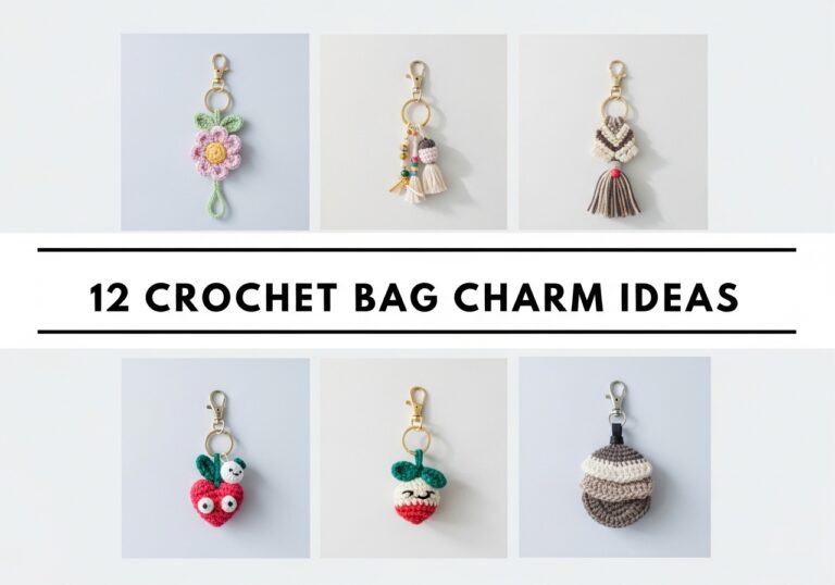 Crochet Bag Charm Ideas