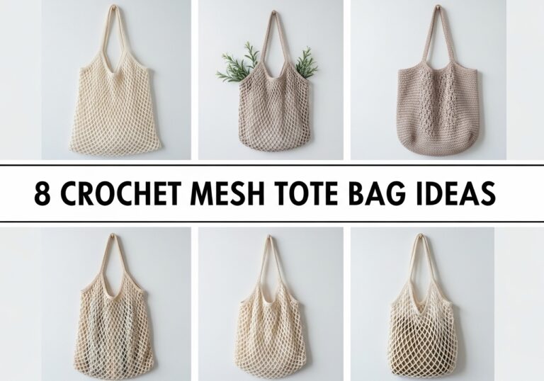 Crochet Mesh Tote Bag Ideas