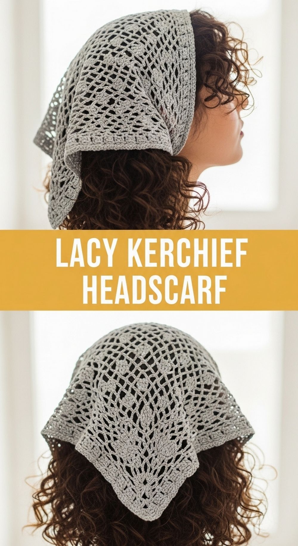 Lacy Kerchief Headscarf