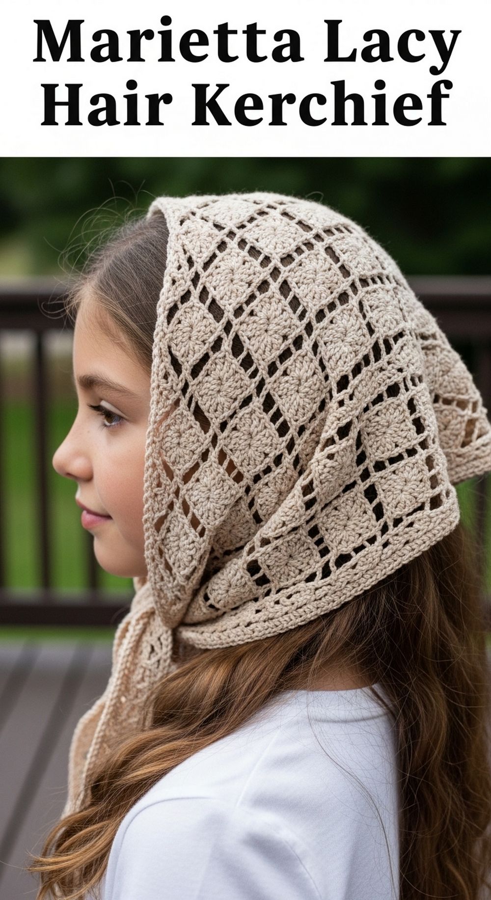 Marietta Lacy Hair Kerchief