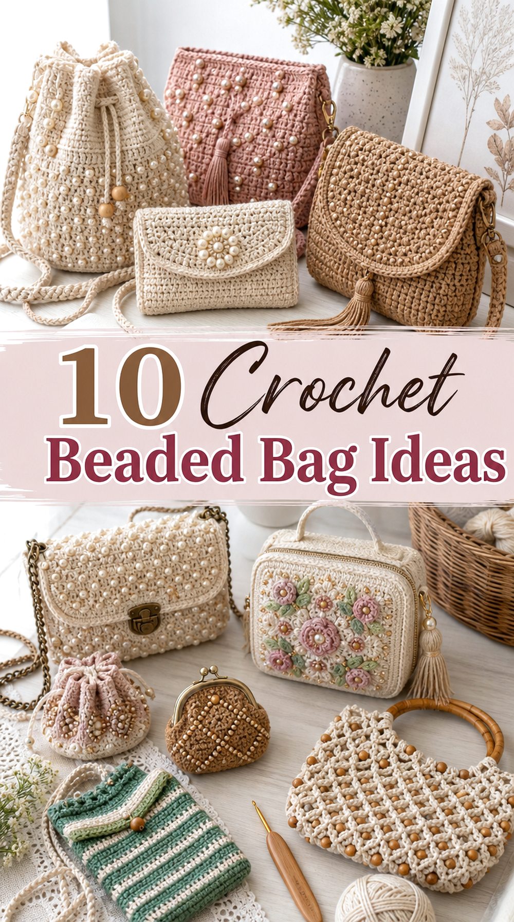 Crochet Beaded Bag Ideas