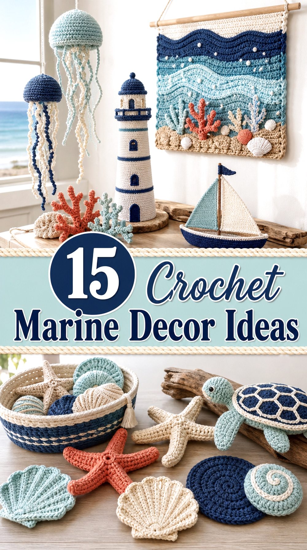 Crochet Marine Decor Ideas