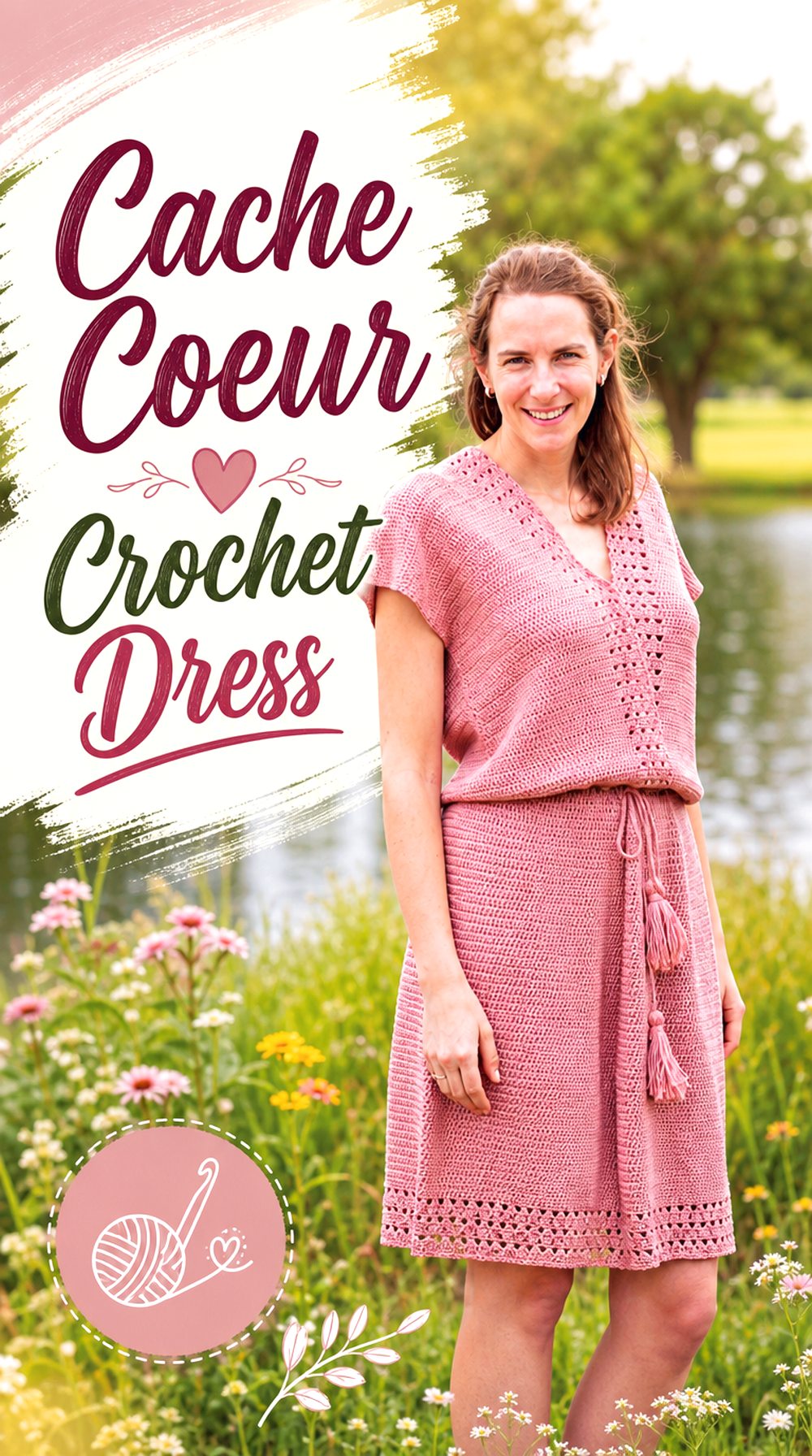 Cache Coeur Crochet Dress