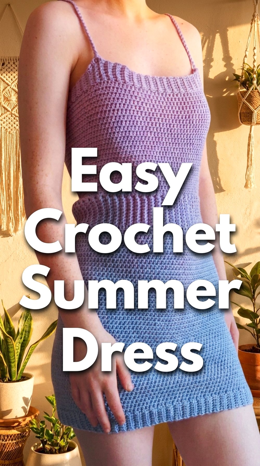 Easy Crochet Summer Dress