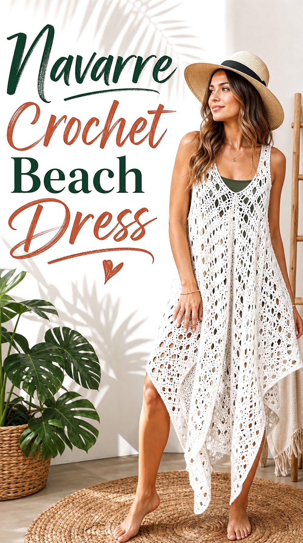 Navarre Crochet Beach Dress