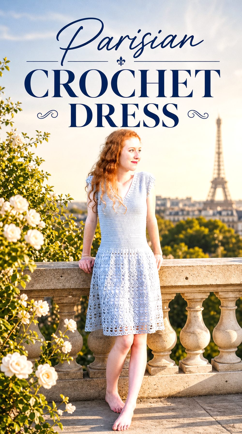 Parisian Crochet Dress