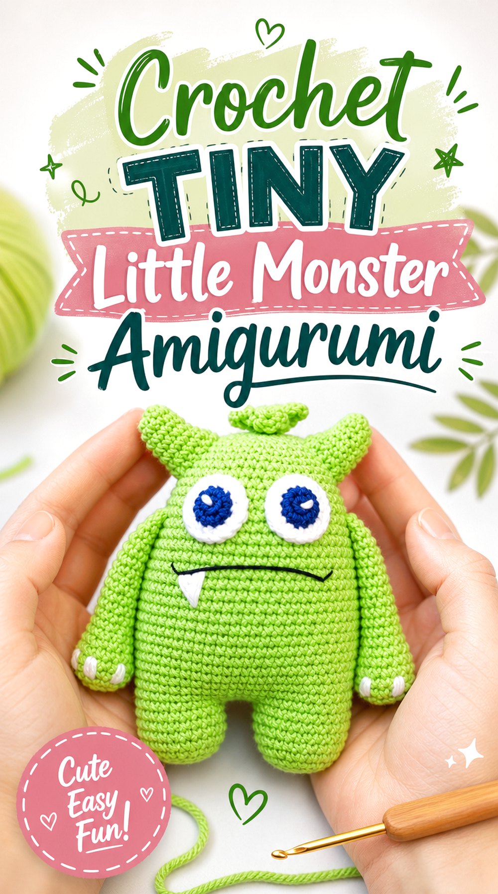 Crochet Tiny Little Monster Amigurumi